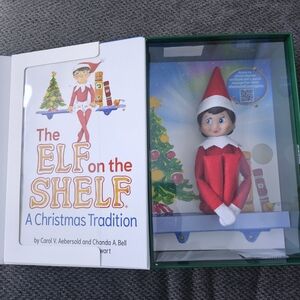 Elf on the Shelf with Book Set- GIRL version. BRAND NEW